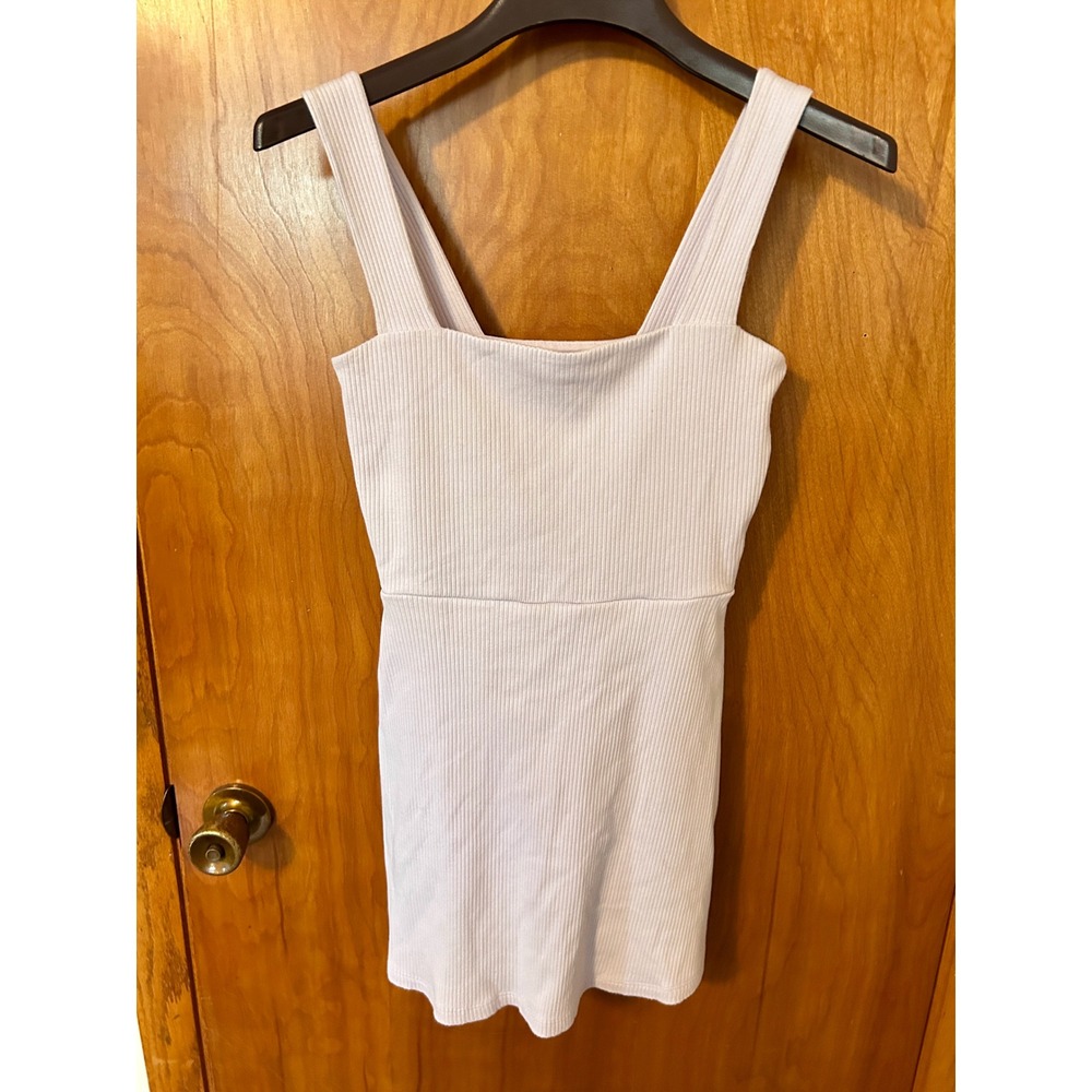 PINK‎ Victoria's Secret Ribbed Romper Lavender Purple Small